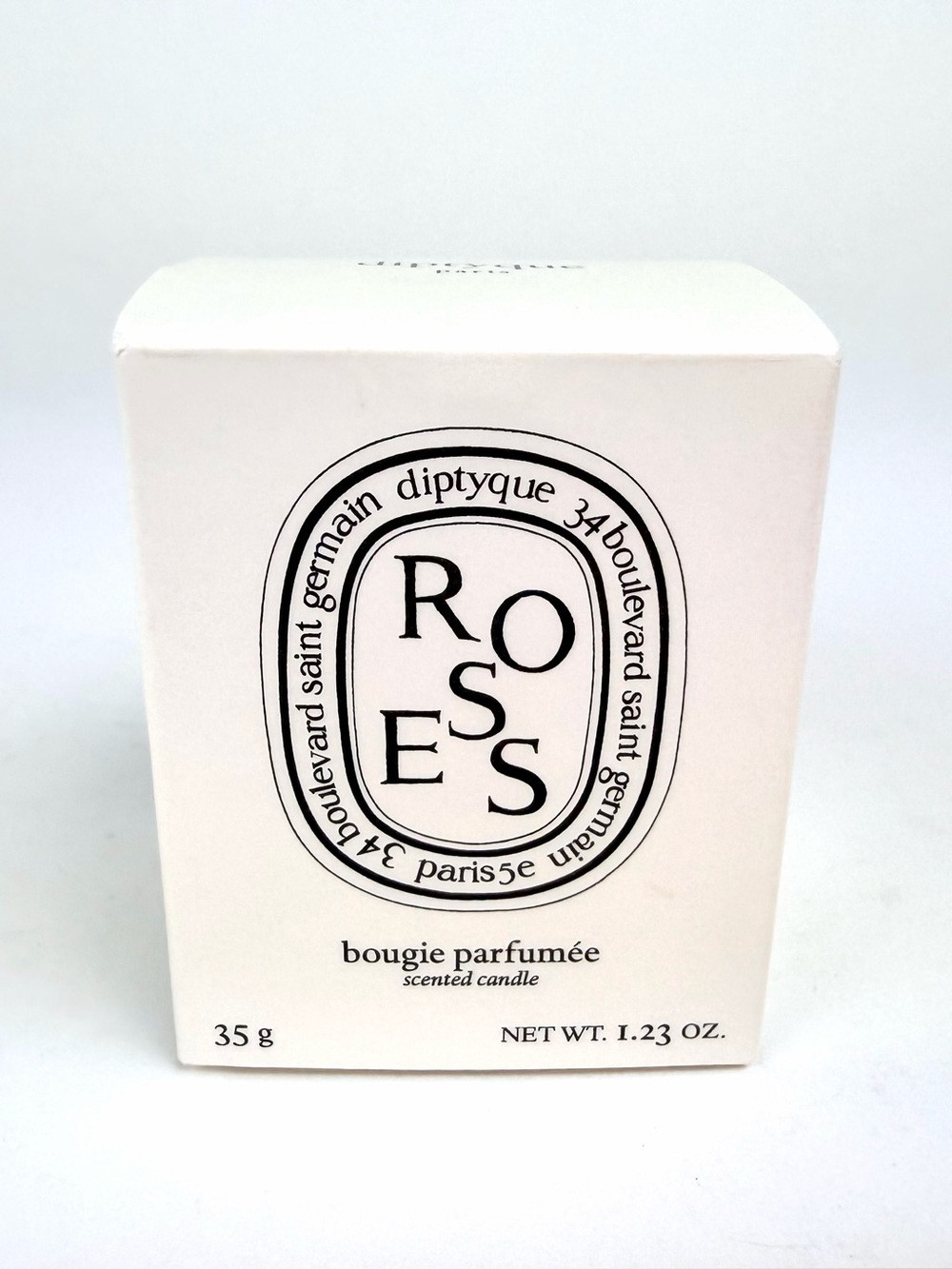 Diptyque’s Roses Scented Travel Candle, NWT.